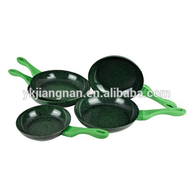 2016 Hot Popular stonewell fry pan forged no oil fry pan