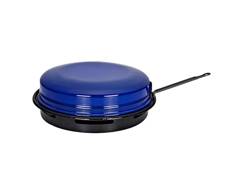 33cm BBQ Enamel Gas Grill Pan