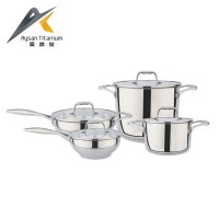 High quality stainless steel cookware set